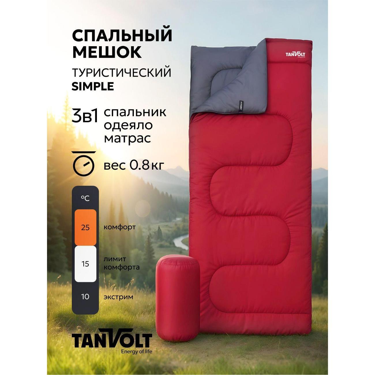 Спальный мешок TANVOLT Simple