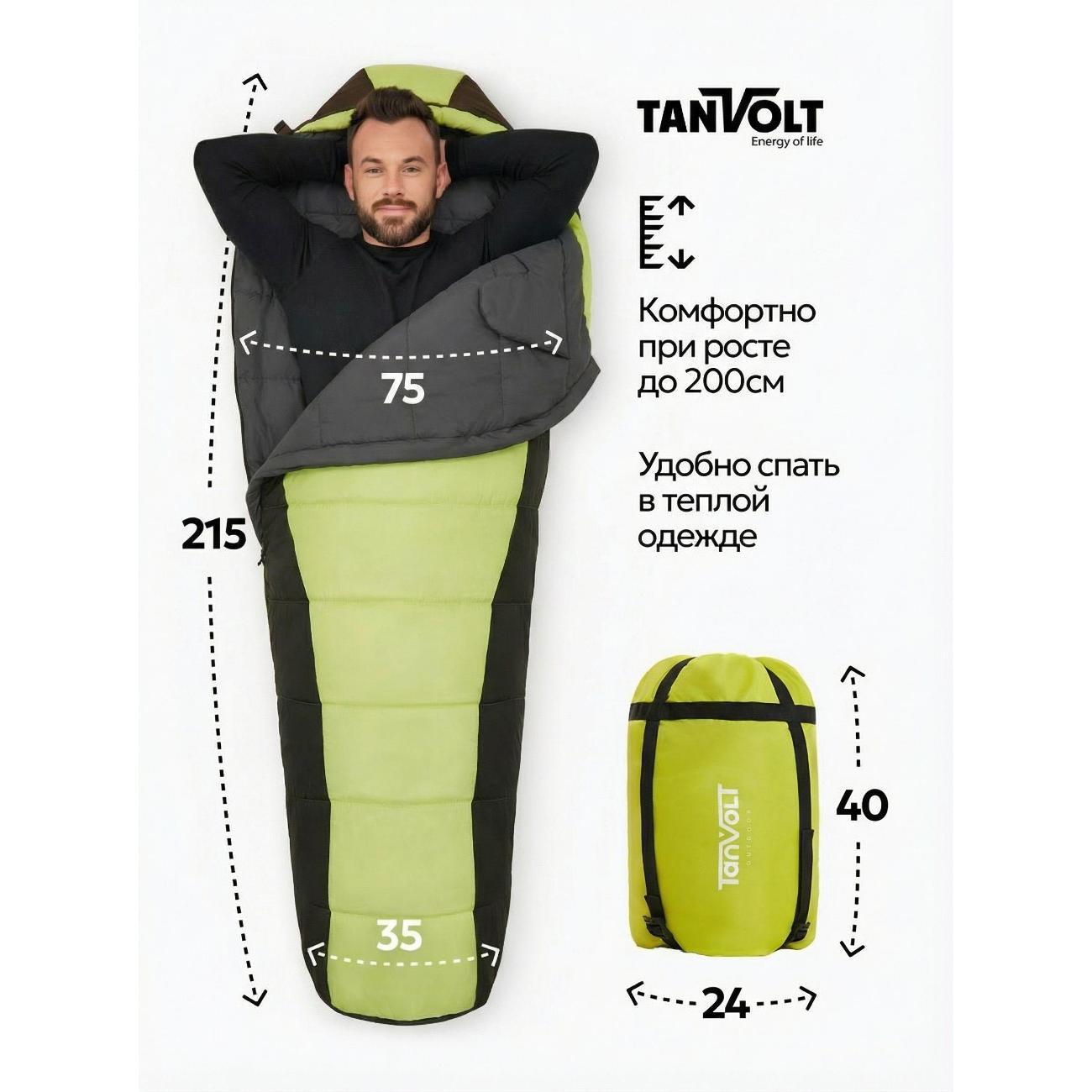 Спальный мешок TANVOLT Winter