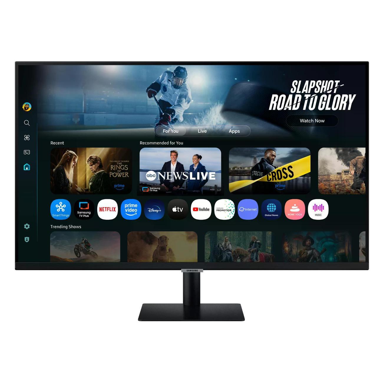 Монитор Samsung 32" S32FM702UI, 3840x2160, VA, 60Hz, HDMIx2+USB-C, черный
