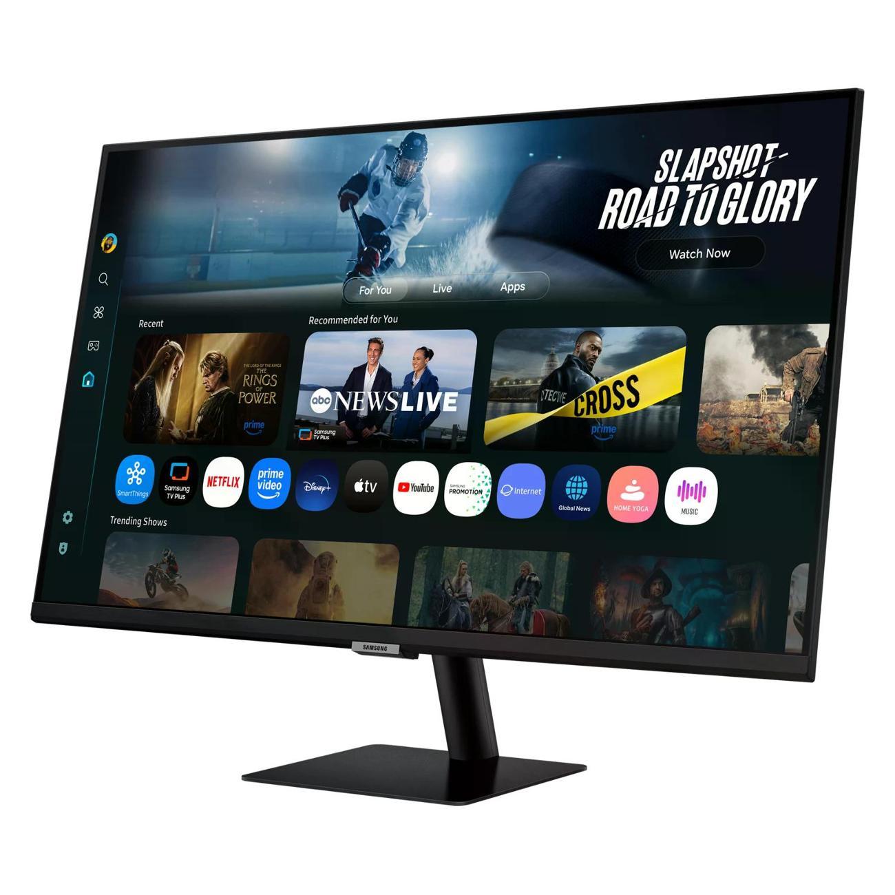 Монитор Samsung 32" S32FM702UI, 3840x2160, VA, 60Hz, HDMIx2+USB-C, черный
