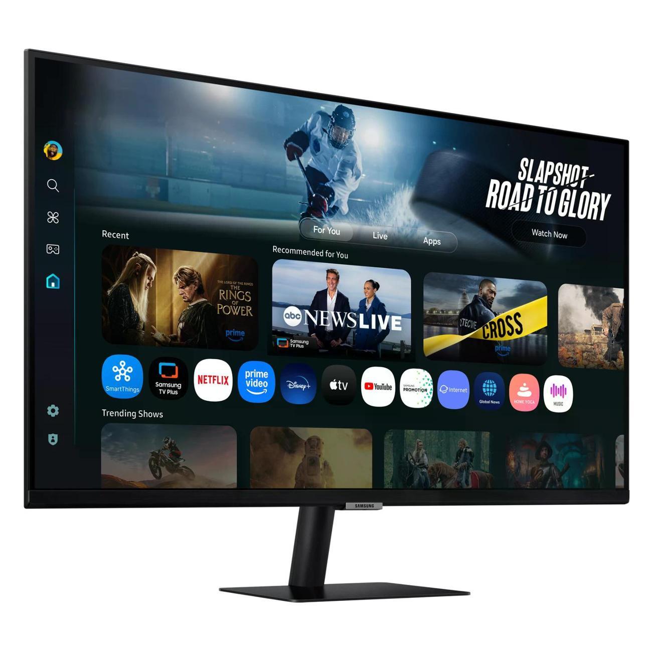Монитор Samsung 32" S32FM702UI, 3840x2160, VA, 60Hz, HDMIx2+USB-C, черный