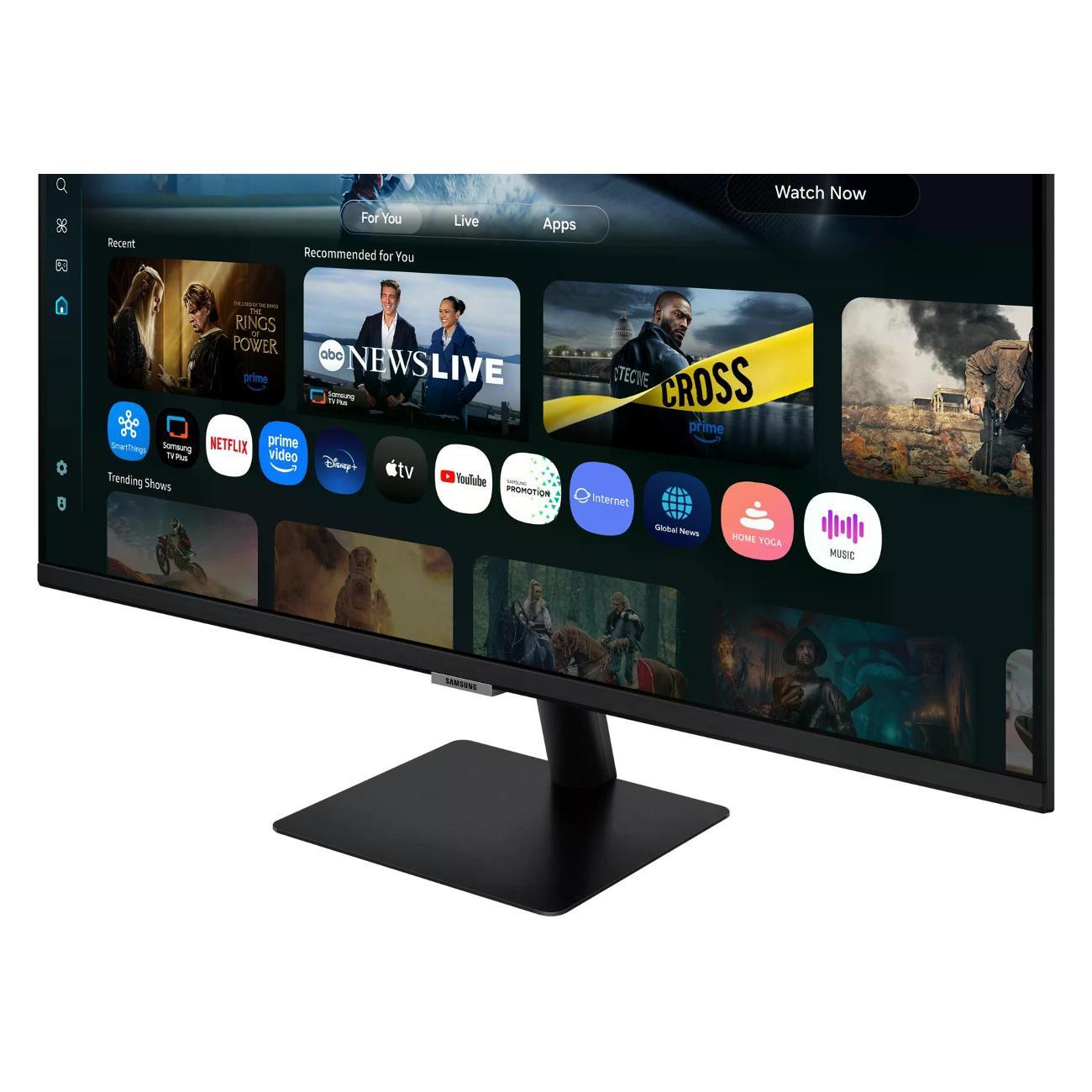 Монитор Samsung 32" S32FM702UI, 3840x2160, VA, 60Hz, HDMIx2+USB-C, черный