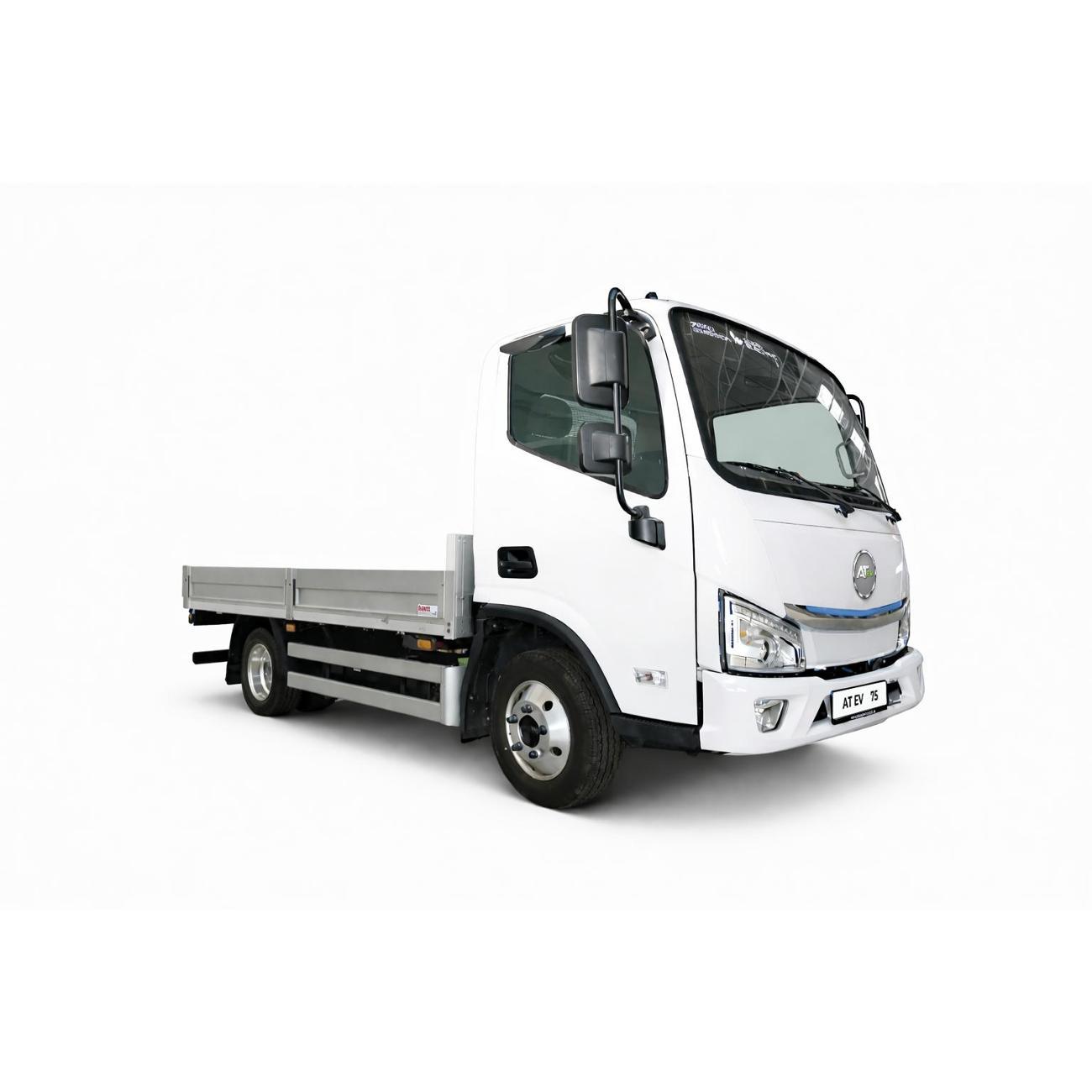 Автомобиль электрический AMBERTRUCK EV 75 Шасси дневная кабина 81.14 кВт*ч Электрический (Белый)
