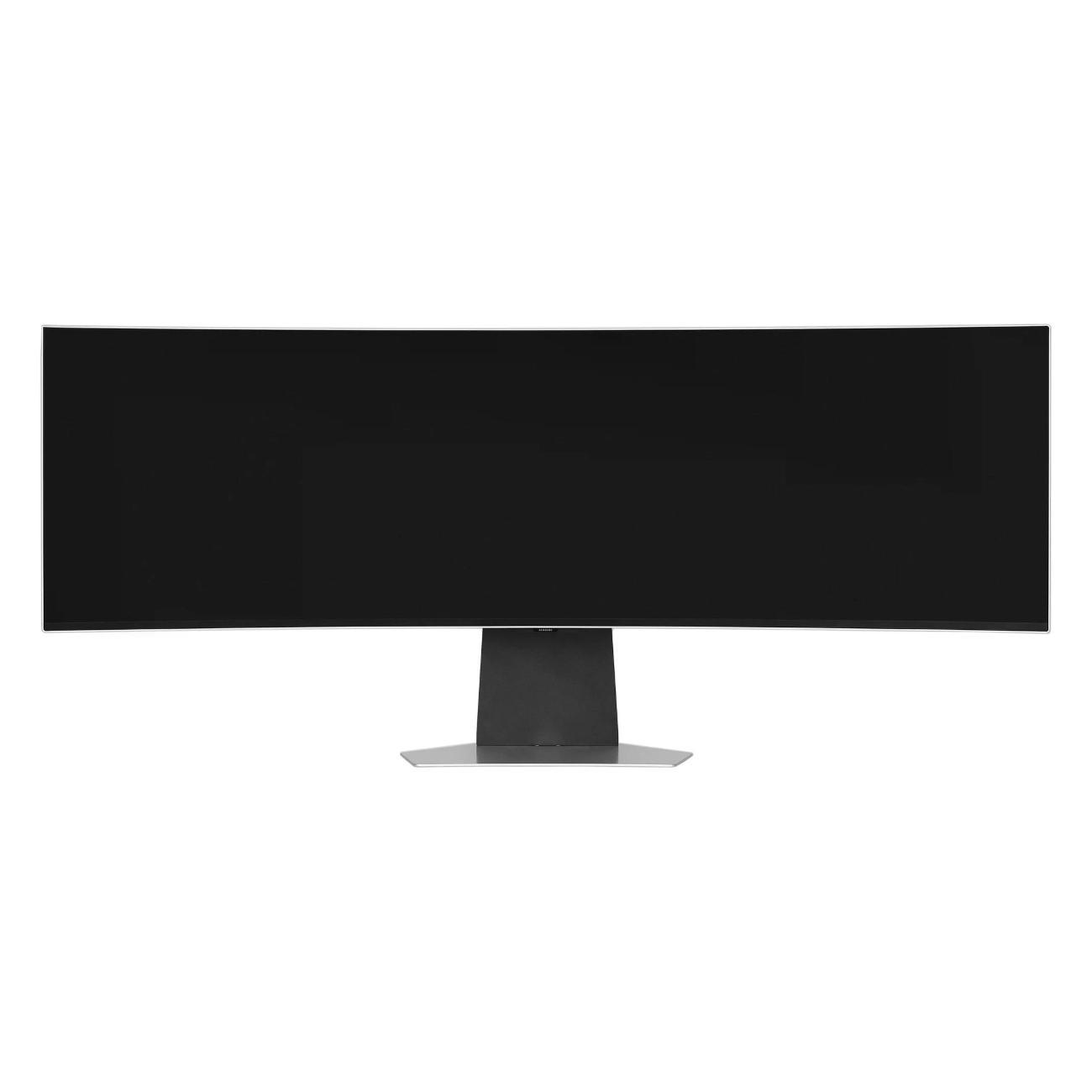 Монитор игровой Samsung 49" S49DG952SI, 5120x1440, OLED, 240Hz, HDMI+DP+Micro HDMI, curved, серебро