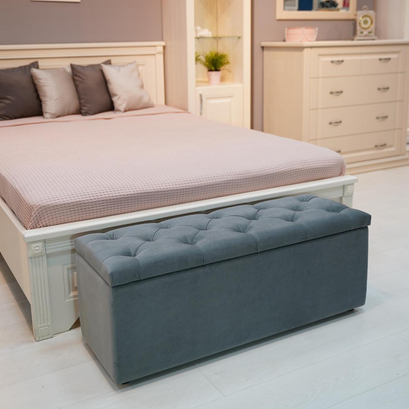 Пуф Frenesie Sweet 101*35 Серый