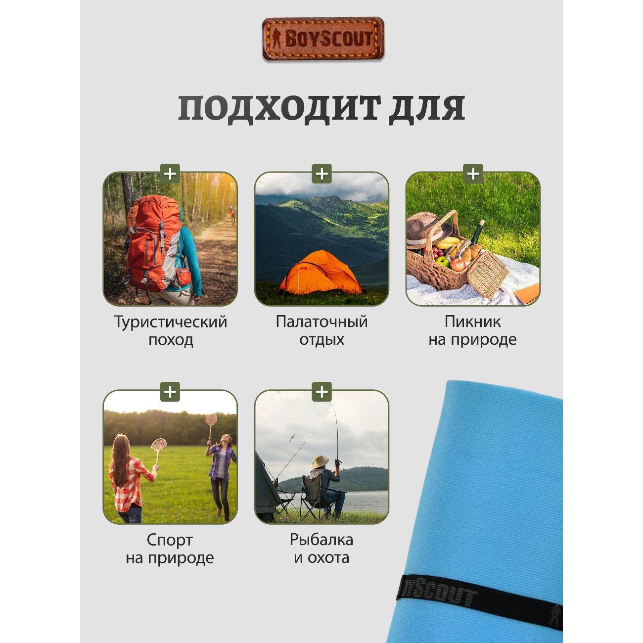 Коврик туристический BoyScout коврик
