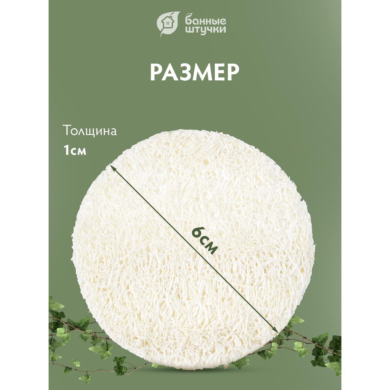 Спонж для умывания Банные штучки Спонж для лица
