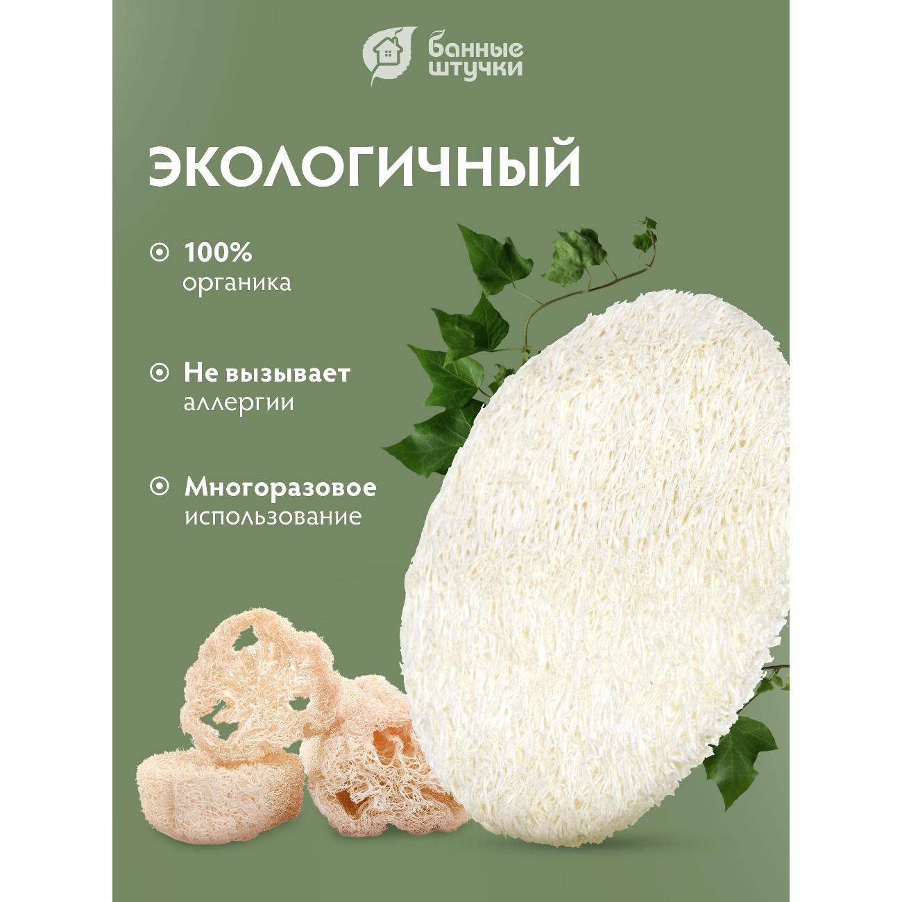 Спонж для умывания Банные штучки Спонж для лица