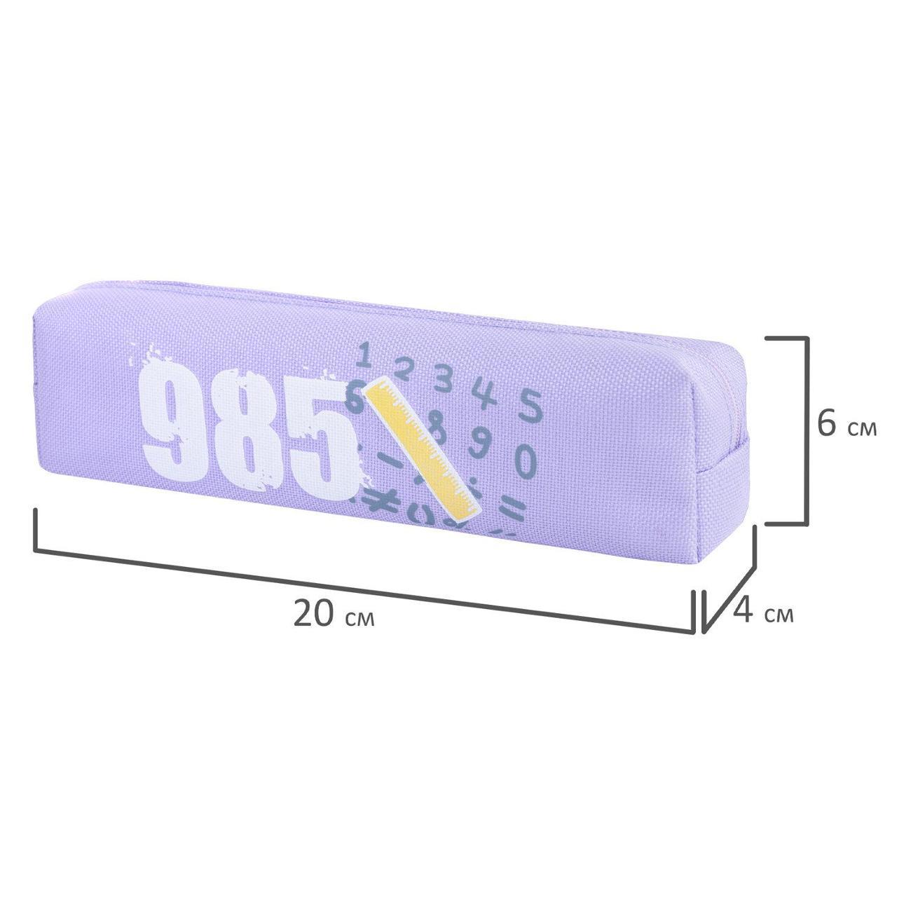 (МП)Пенал Юнландия Пенал 985 20х6х4см L