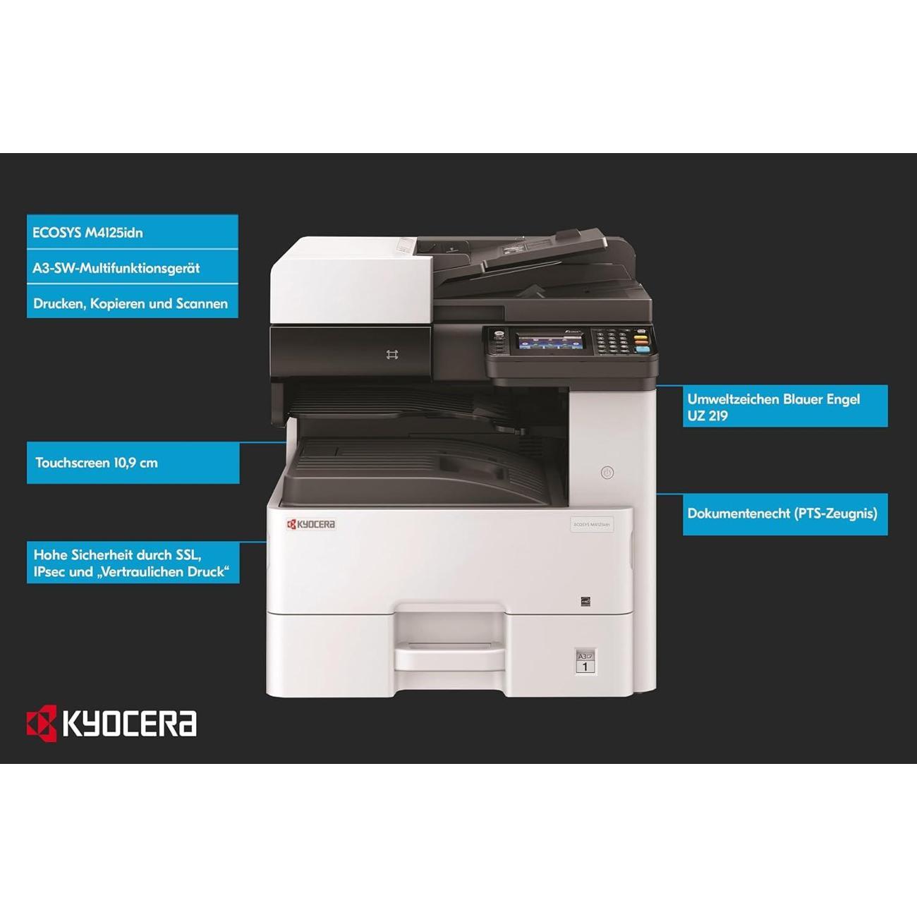 Многофункциональное устройство Kyocera M4125idn (1102P23AX0)