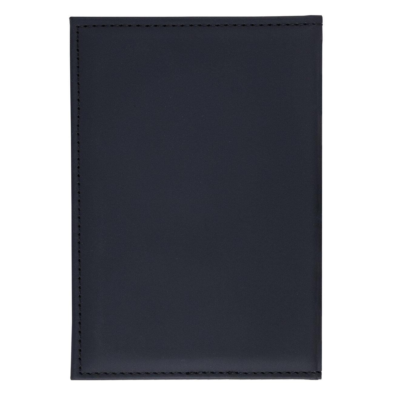 Обложка для документов Staff Обложка д/паспорта soft touch, черная*