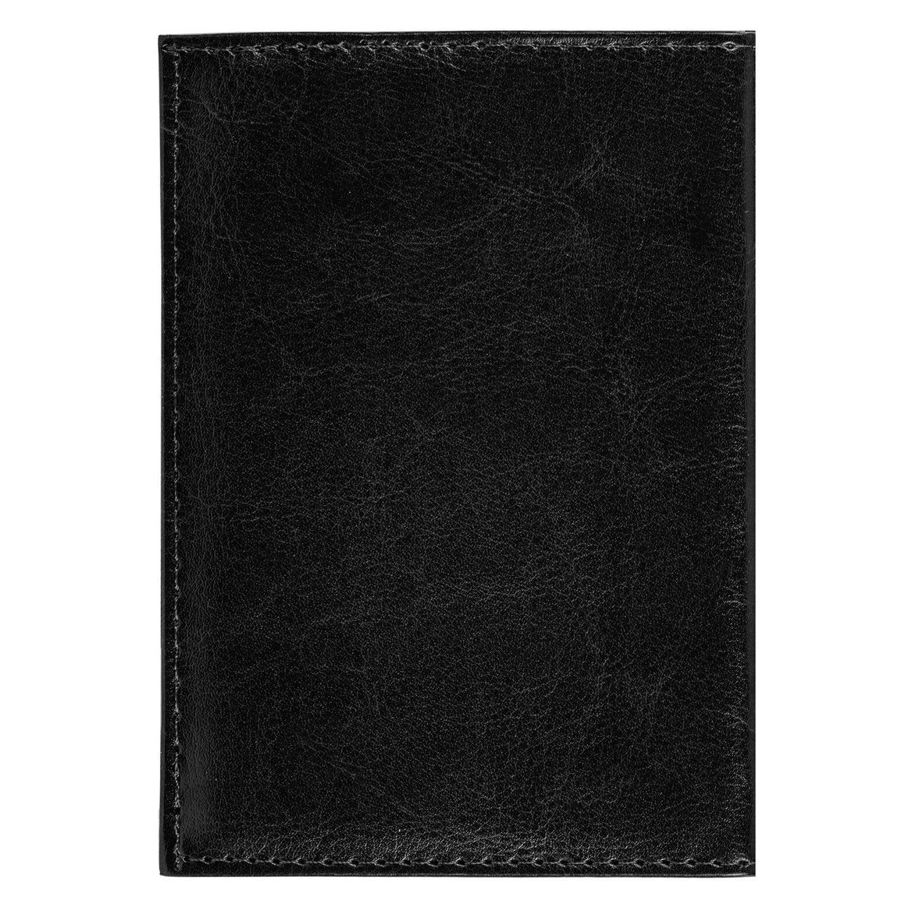 Обложка для документов Staff Обложка паспорт PASSPORT экокожа черная