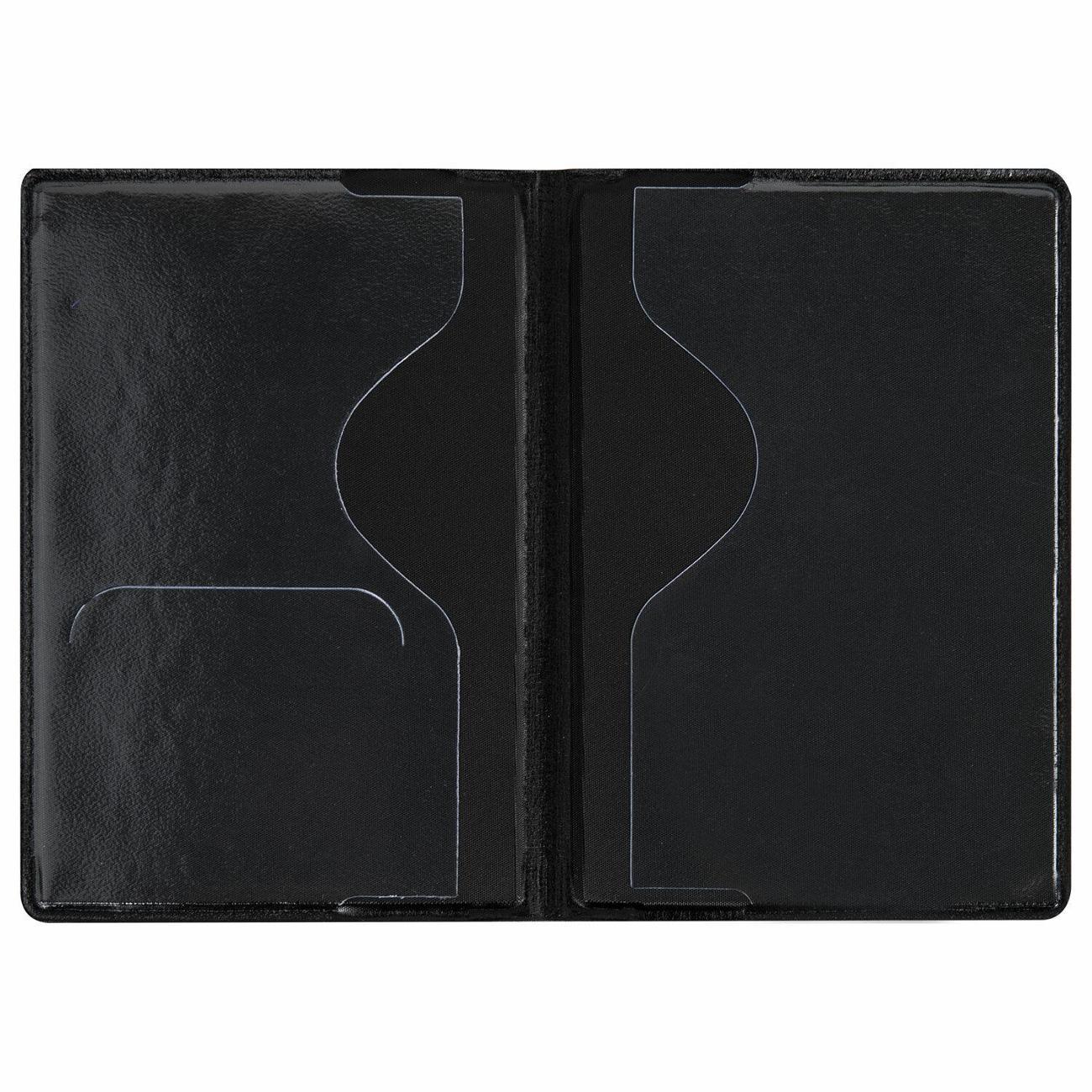 Обложка для документов Staff Обложка паспорт БАБОЧКИ бархат, фиолетовая