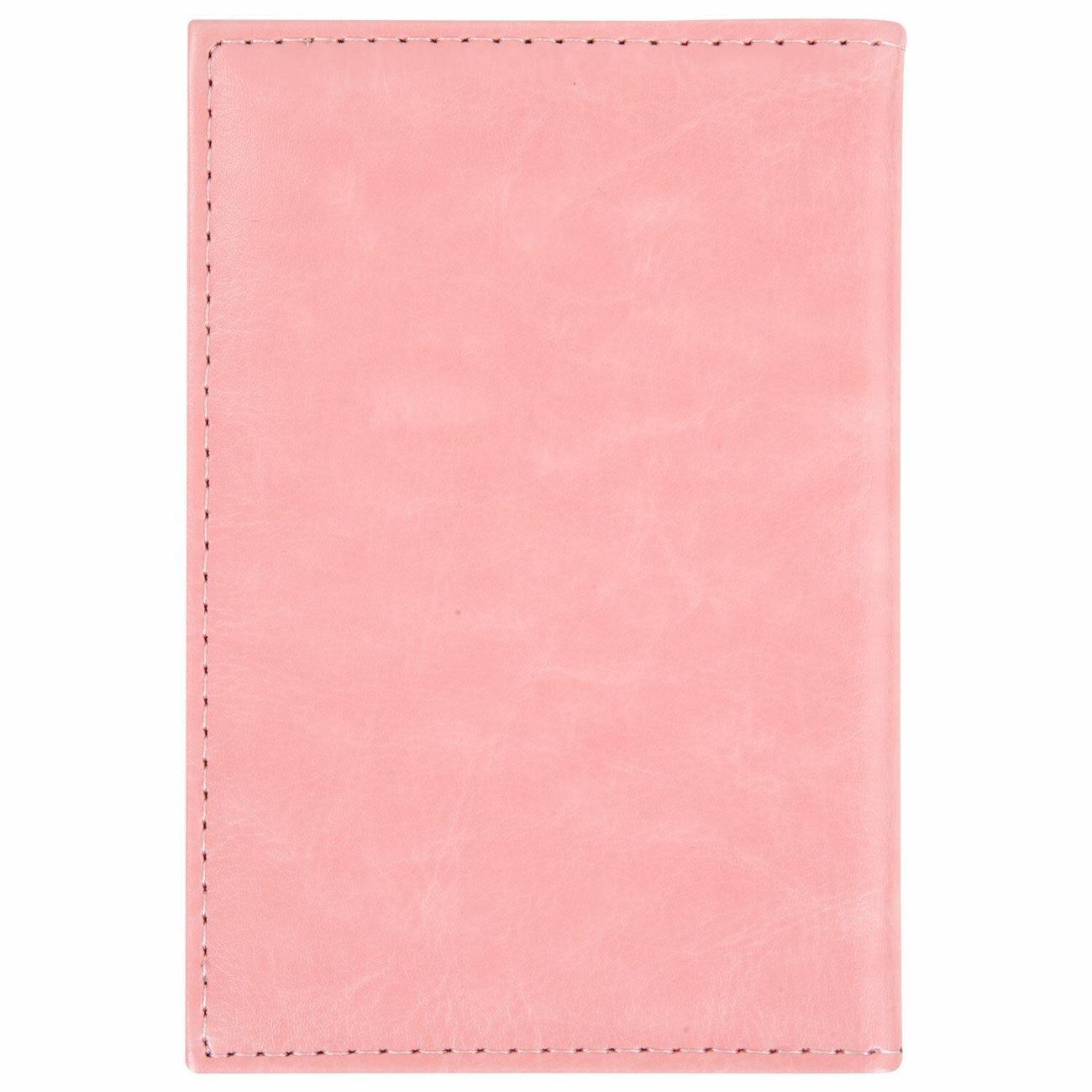 Обложка для документов Staff Обложка для паспорта, экокожа мягкая, розовая