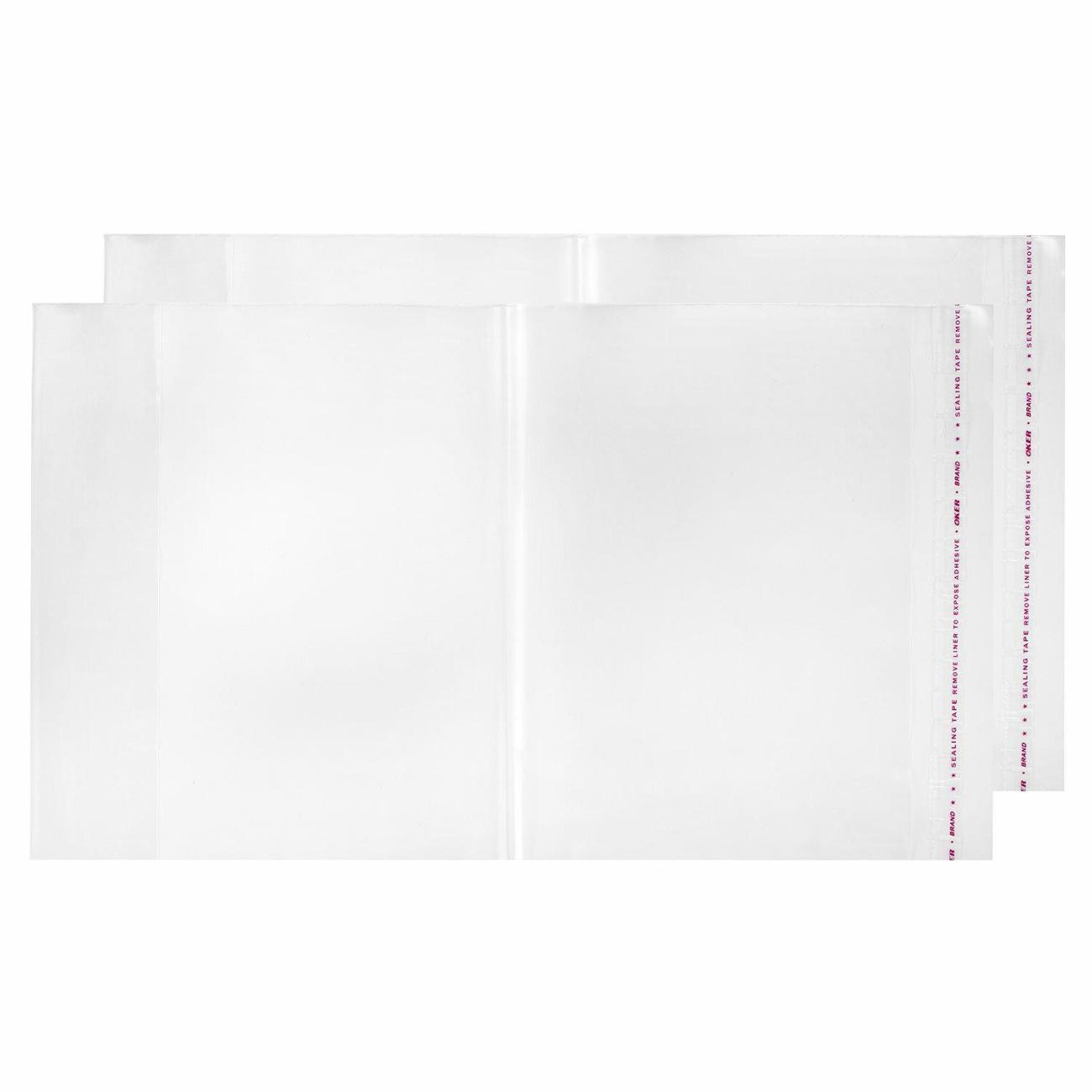 Обложка для книги Пифагор Обложки ПЭ д/тетр и уч 100мкм 11шт 265х467 кл.край