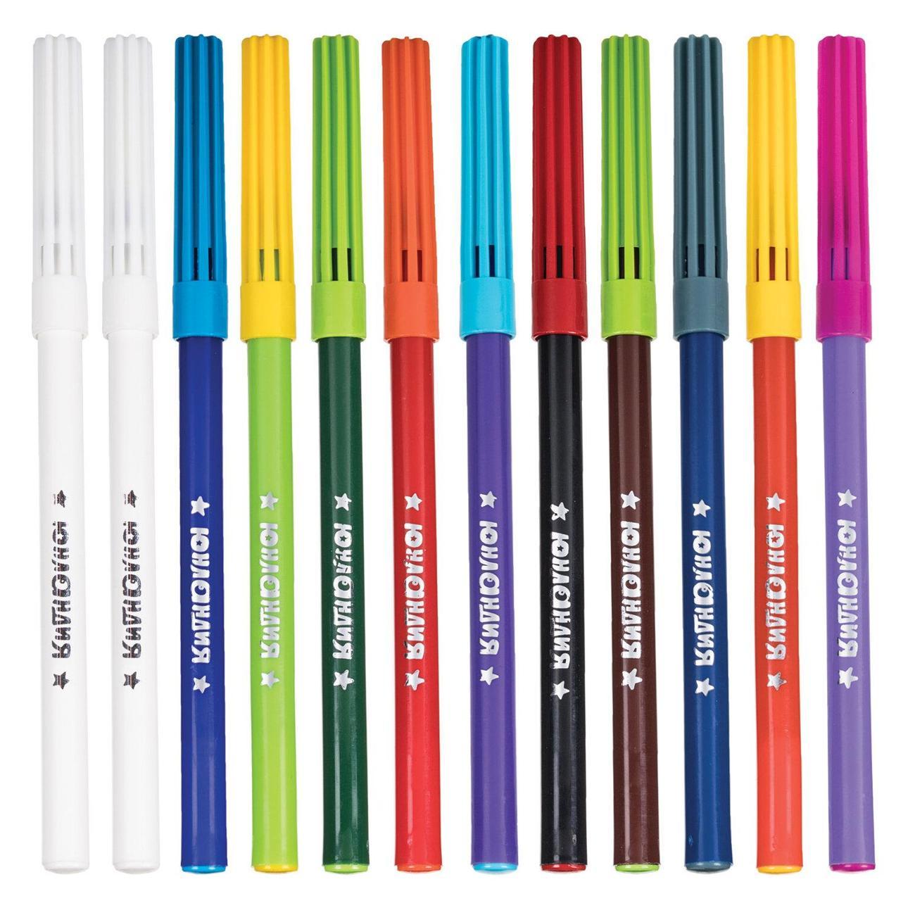 Фломастер Юнландия Фломастеры меняющие цвет ЮНЛАНДИЯ 10шт+2проявител