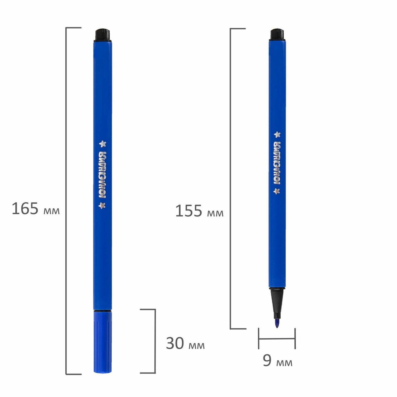 Фломастер Юнландия Фломастеры ЮНЛАНДИЯ ДОМИКИ 12цв трёхгранные