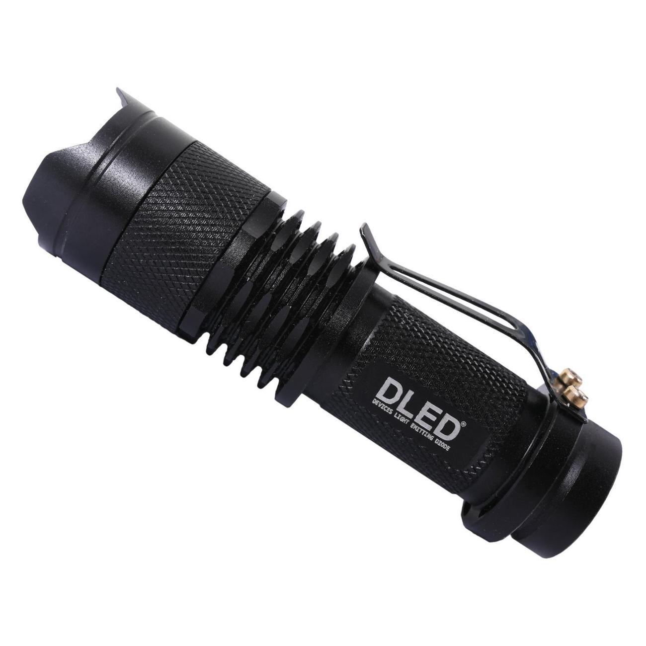 Фонарь ручной DLED Q5 Small ultrafiolet_365nm ультрафиолетовый 365nm