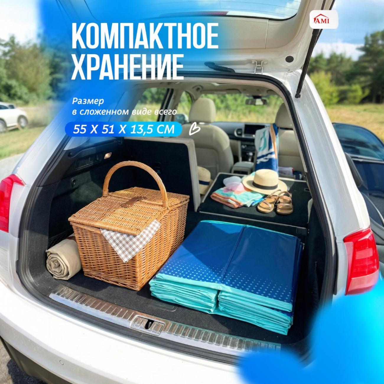 Бассейн каркасный Ami Flex Flow синий каркасный прямоугольный для дачи и сада