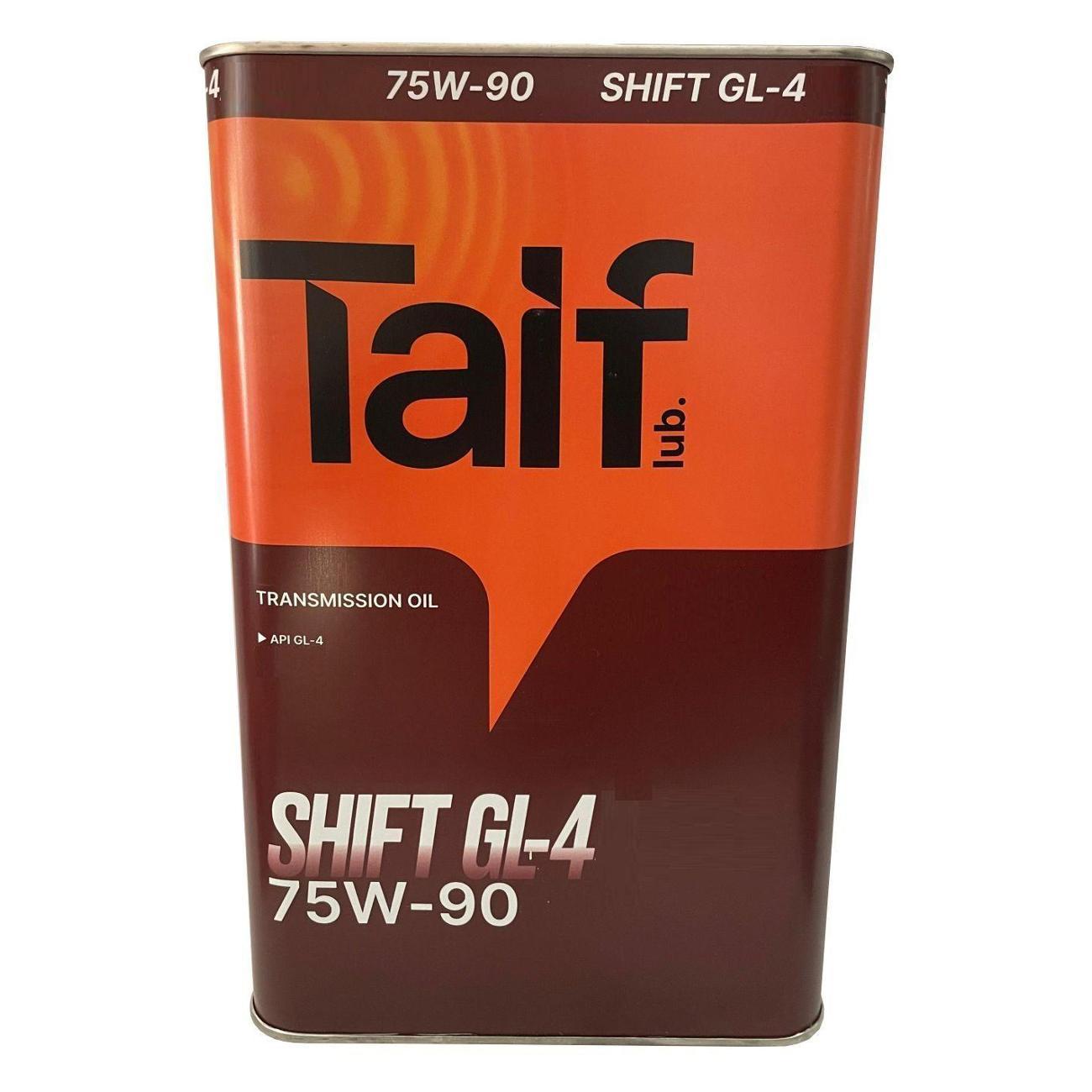 Масло трансмиссионное TAIF SHIFT GL-4 75W-90