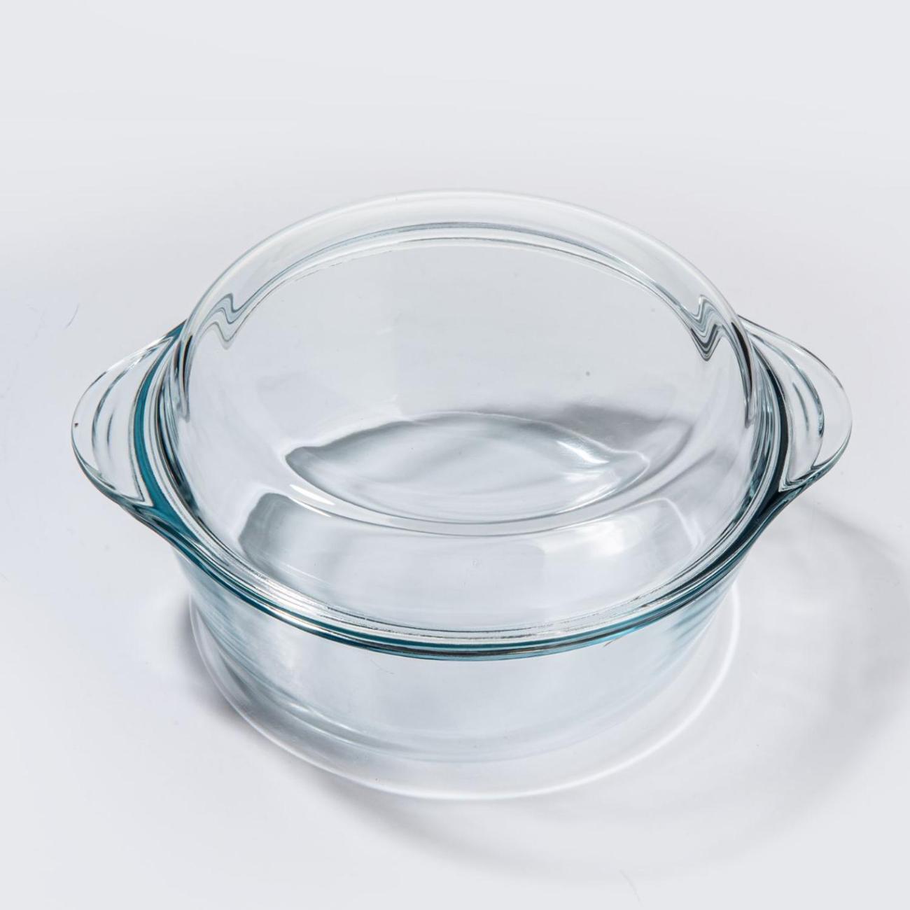 Кастрюля Pasabahce Borcam Кастрюля для запекания со стеклянной крышкой 2100 мл