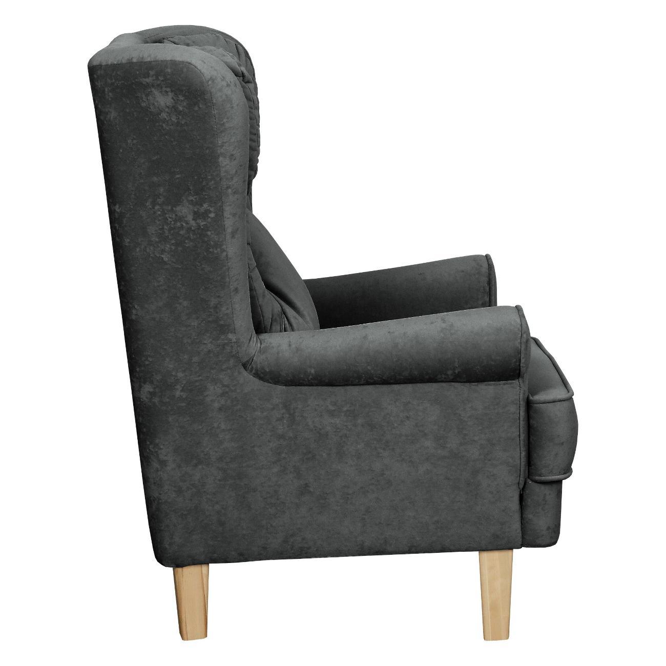 Кресло ЛЕВАДА Мягкое кресло для отдыха в гостиную классическое