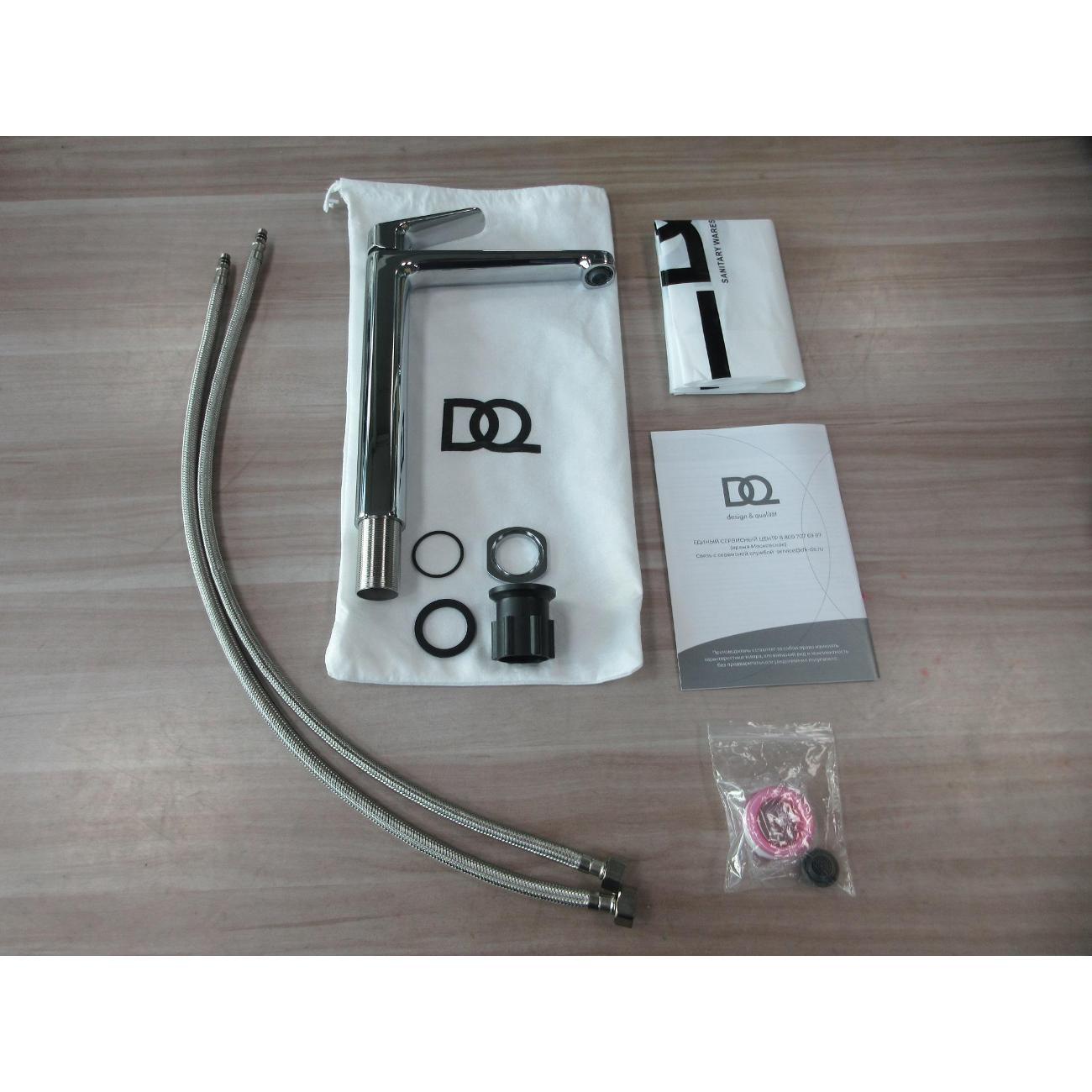 Смеситель DQ Смеситель высокий для накладной раковины