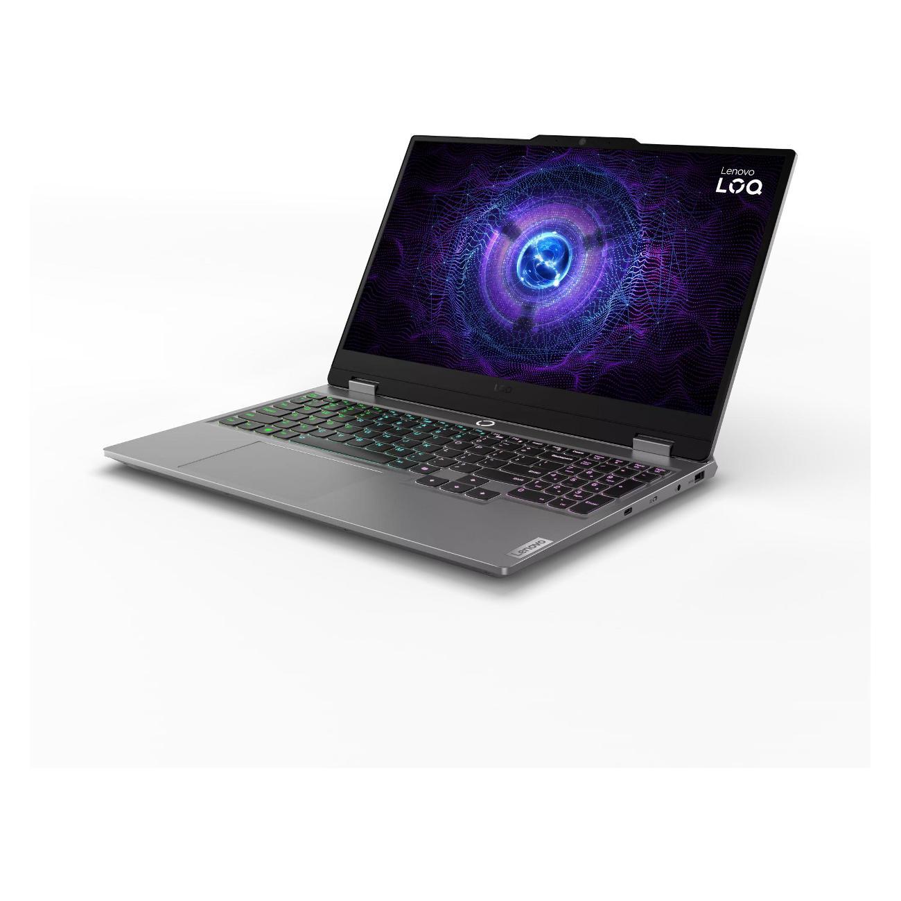 Ноутбук Lenovo Игровой ноутбук Lenovo LOQ 15IRX9 (83DV00L8CF), Intel Core i7-13650HX, RAM 16 ГБ, SSD 512 ГБ, NVIDIA RTX 4060 8ГБ, серый