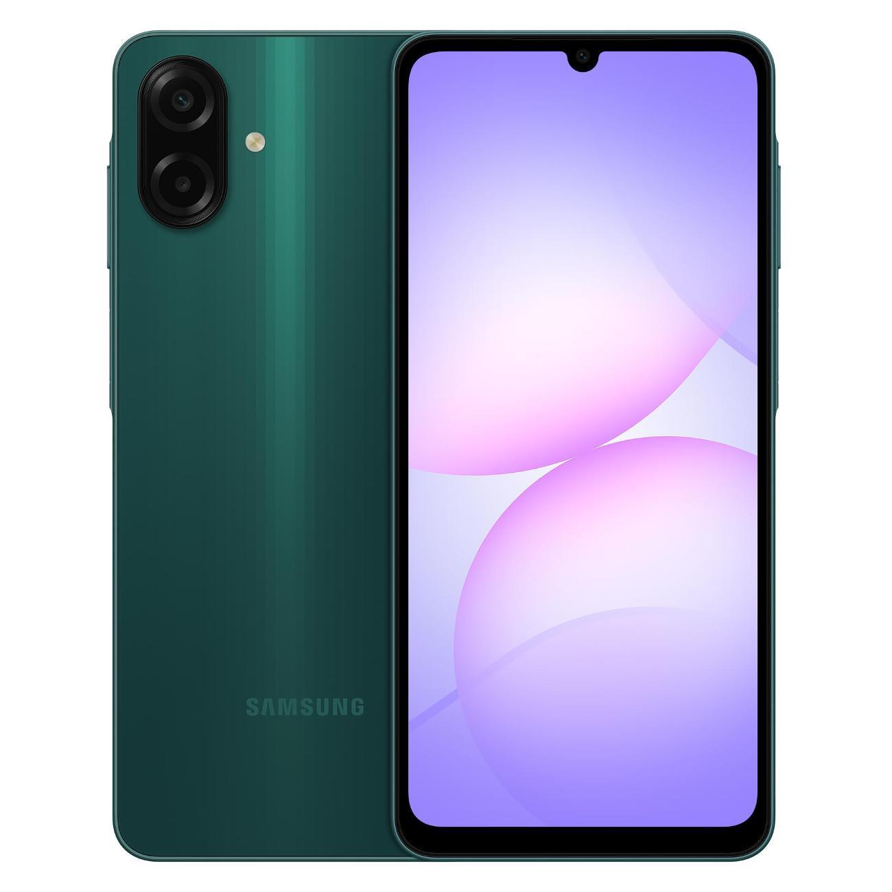 Смартфон Samsung Galaxy A07 4/128Gb зеленый