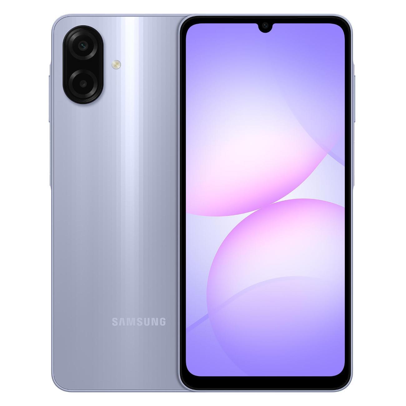 Смартфон Samsung Galaxy A07 4/128Gb фиолетовый