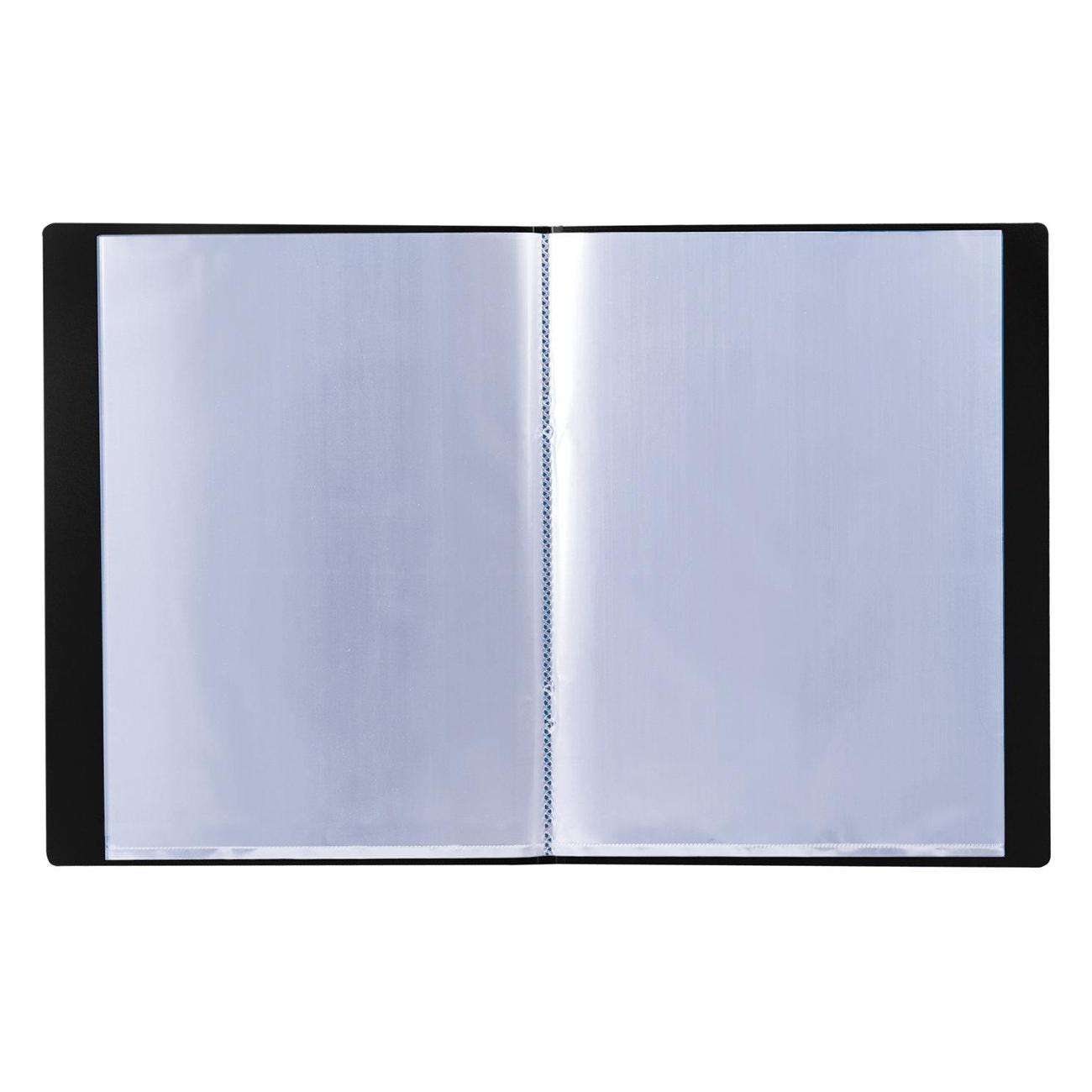 Папка Brauberg Папка 10 вкл. BRAUBERG Стандарт чер 0,6мм