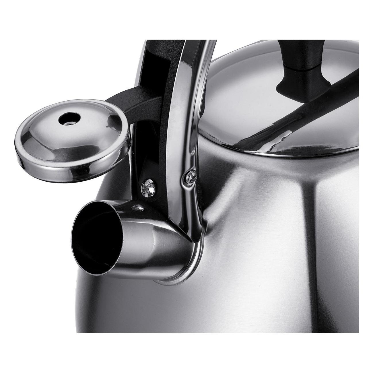 Чайник для плит со свистком 3 л REGENT inox TEA нержавеющая сталь