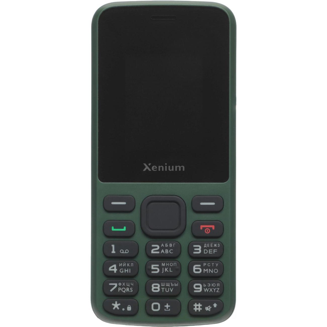 Мобильный телефон XENIUM X175 зеленый (CTX175GN/00)