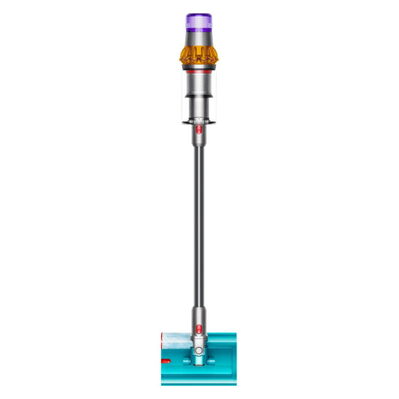 Пылесос вертикальный Dyson V15 Detect Submarine SV47 Yellow/Nickel