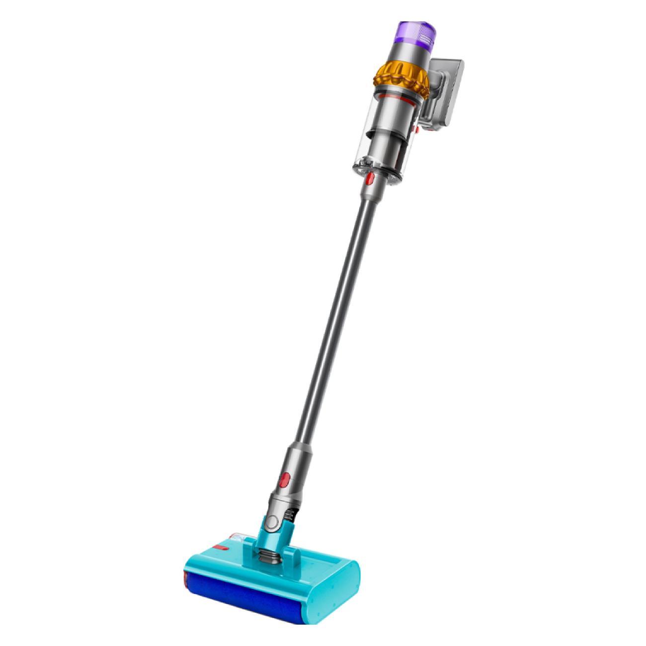Пылесос вертикальный Dyson V15 Detect Submarine SV47 Yellow/Nickel