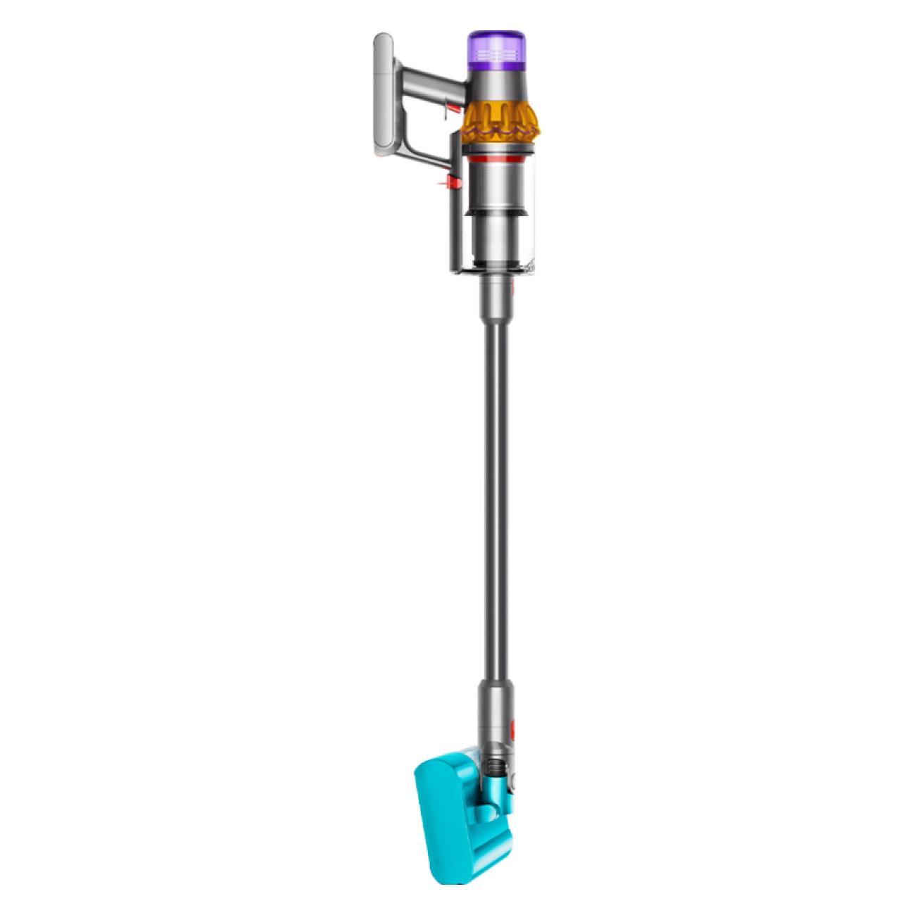 Пылесос вертикальный Dyson V15 Detect Submarine SV47 Yellow/Nickel