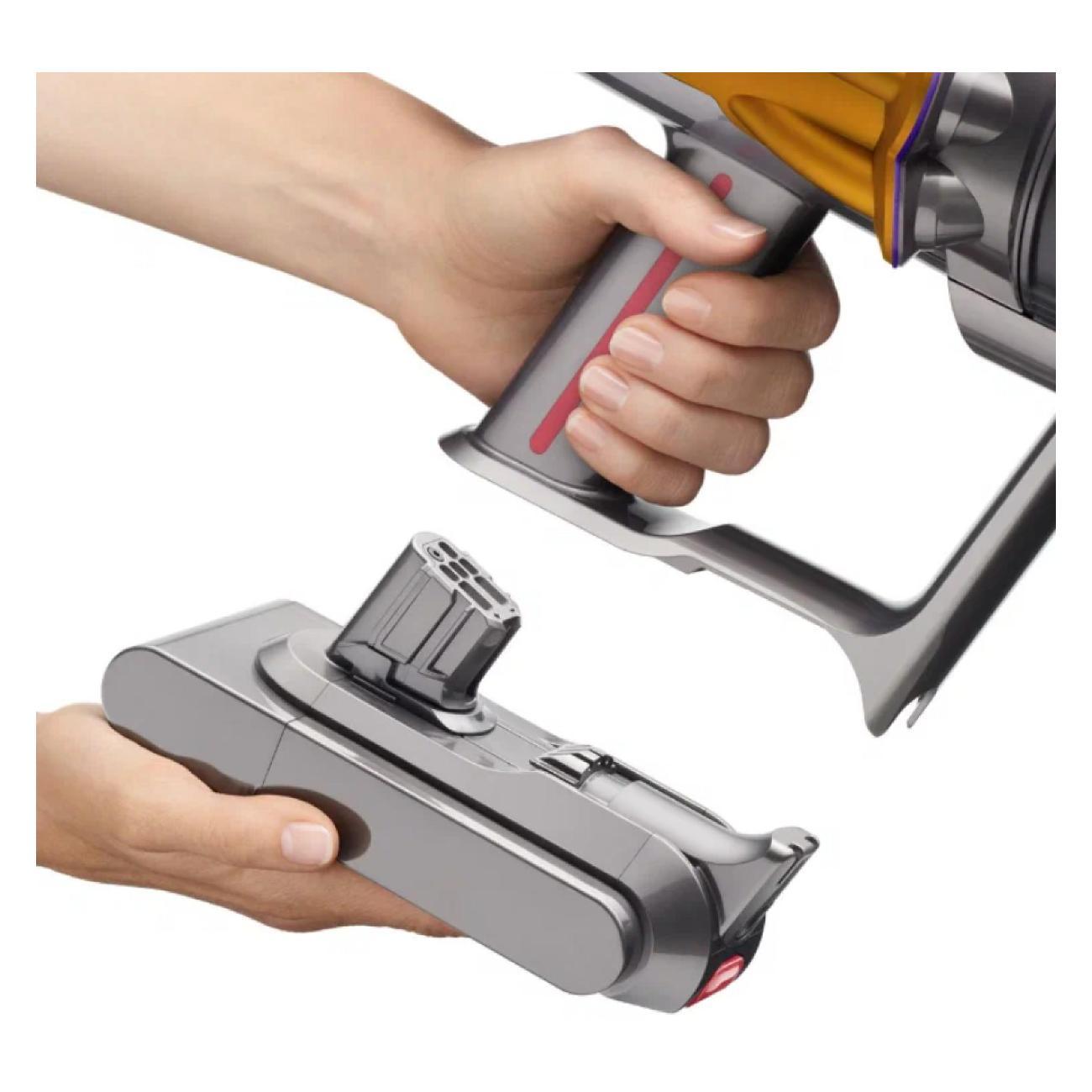 Пылесос вертикальный Dyson V15 Detect Submarine SV47 Yellow/Nickel