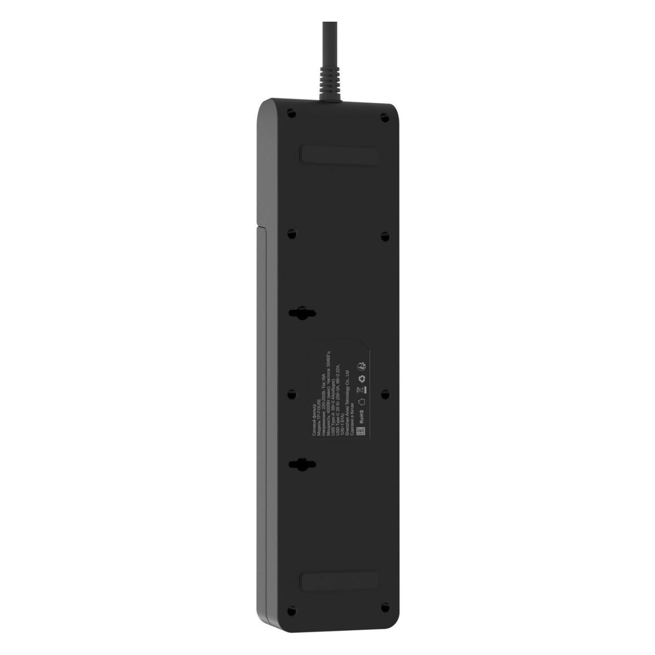Сетевой фильтр AGNI TP-FI3U5E-C-2m-black