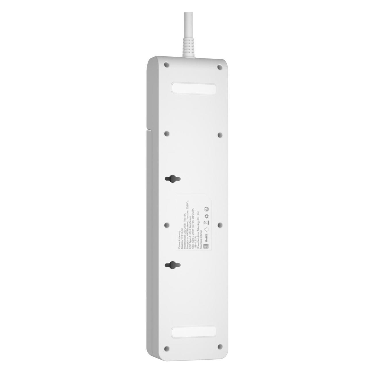 Сетевой фильтр AGNI TP-FI3U5E-C-2m-white