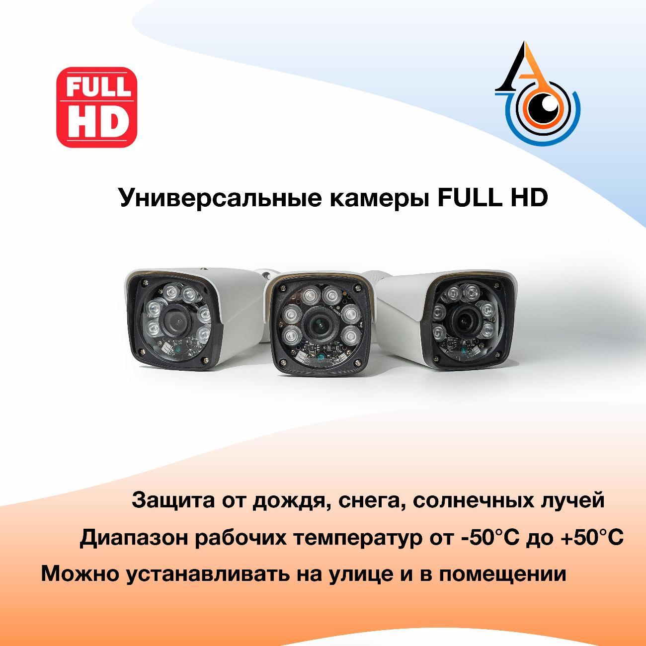 Комплект систем видеонаблюдения Axivision vk41