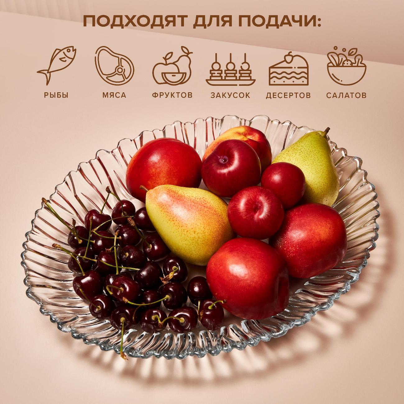 Блюдо сервировочное Pasabahce Блюдо 330*250 мм