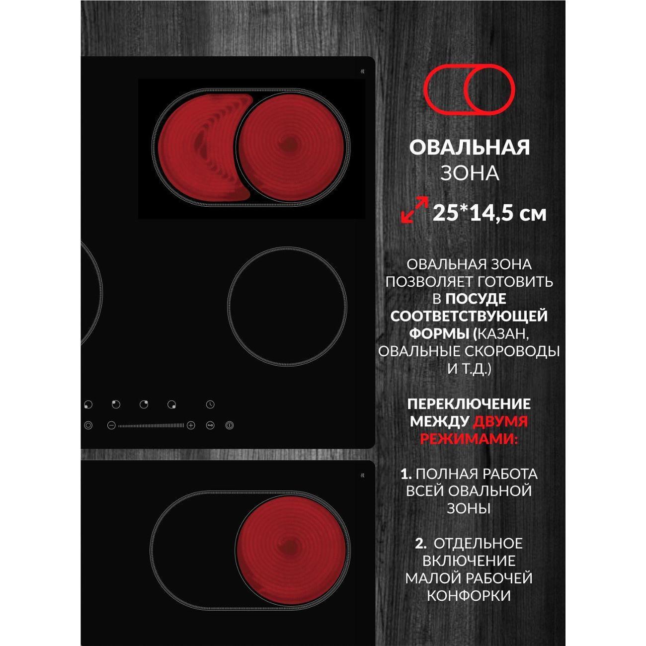 Варочная панель электрическая HONE HHB6052TC