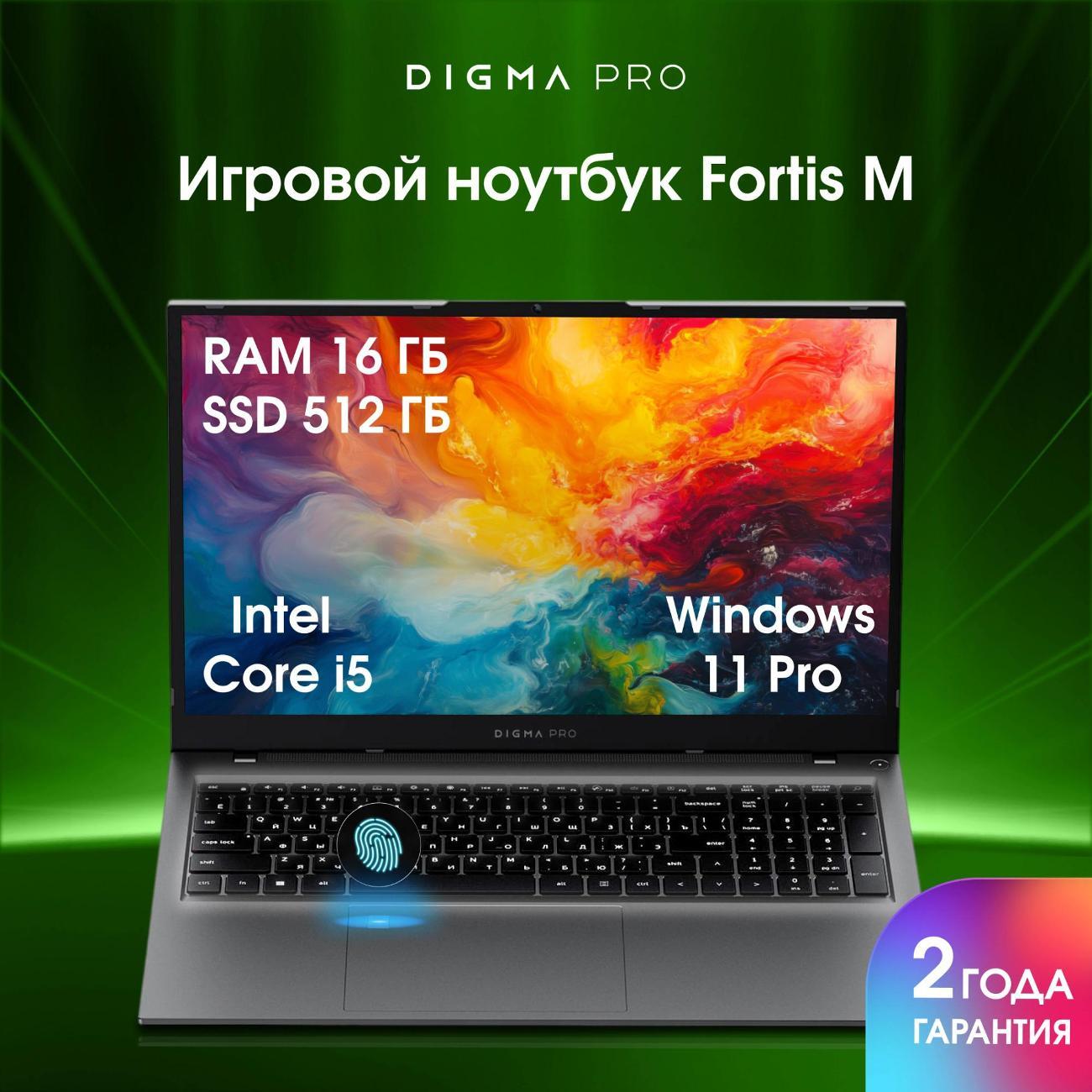 Ноутбук Digma Pro Fortis M (DN17P5-ADXW01)