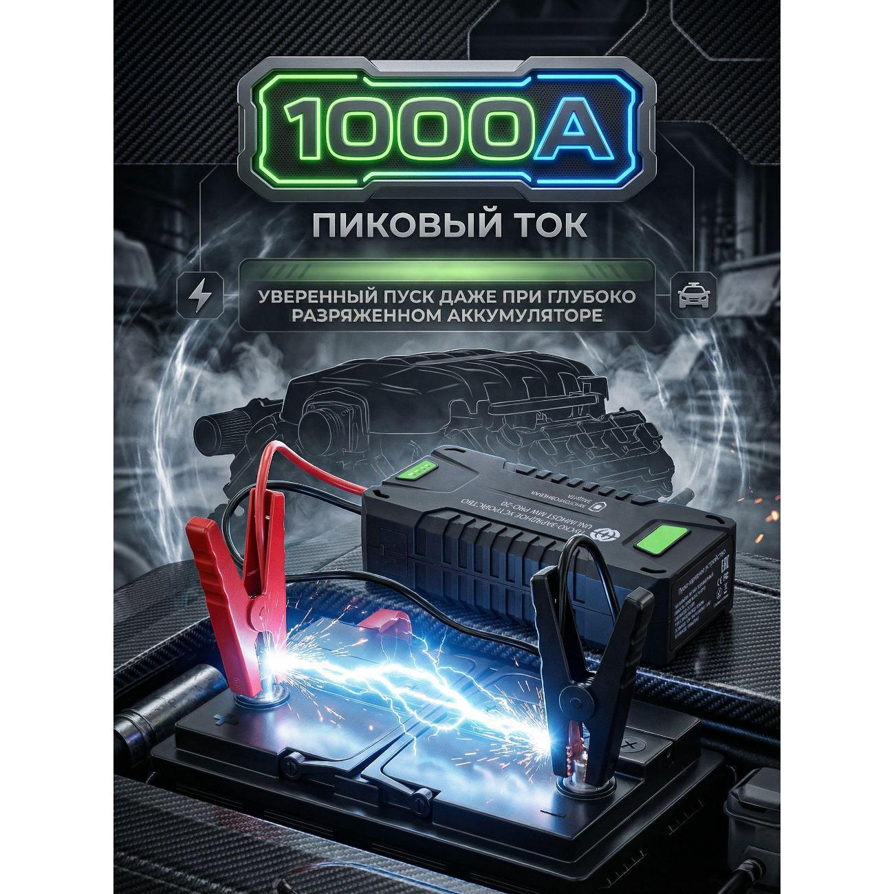 Пуско-зарядное устройство UnlimHost MW PRO-20