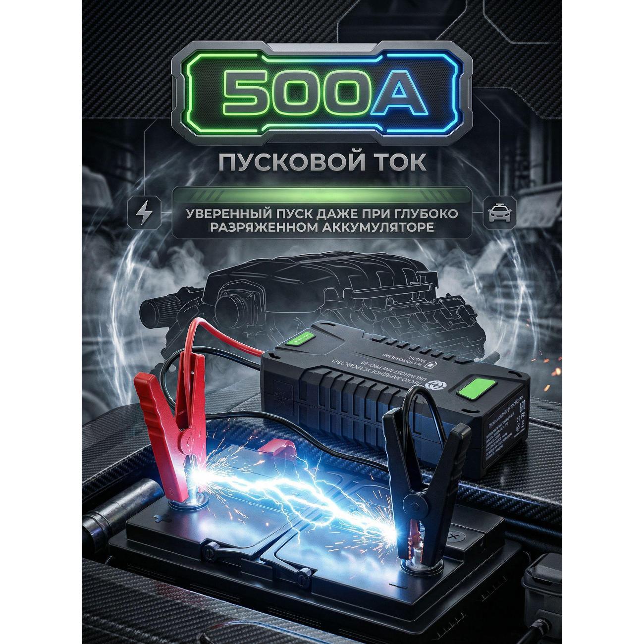 Пуско-зарядное устройство UnlimHost MW PRO-20