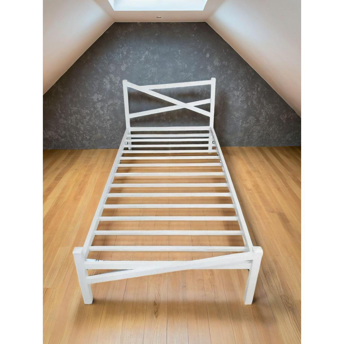 Кровать LOFT Mebel Афина белые