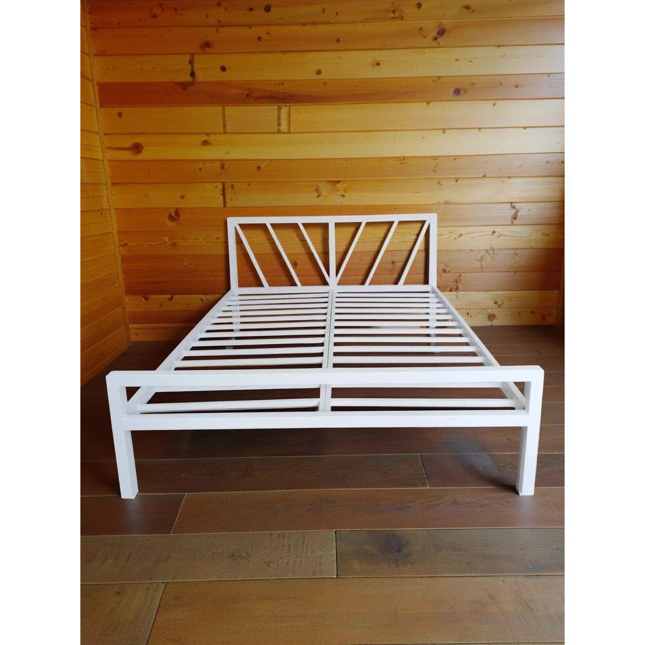 Кровать LOFT Mebel Герда-2 белые