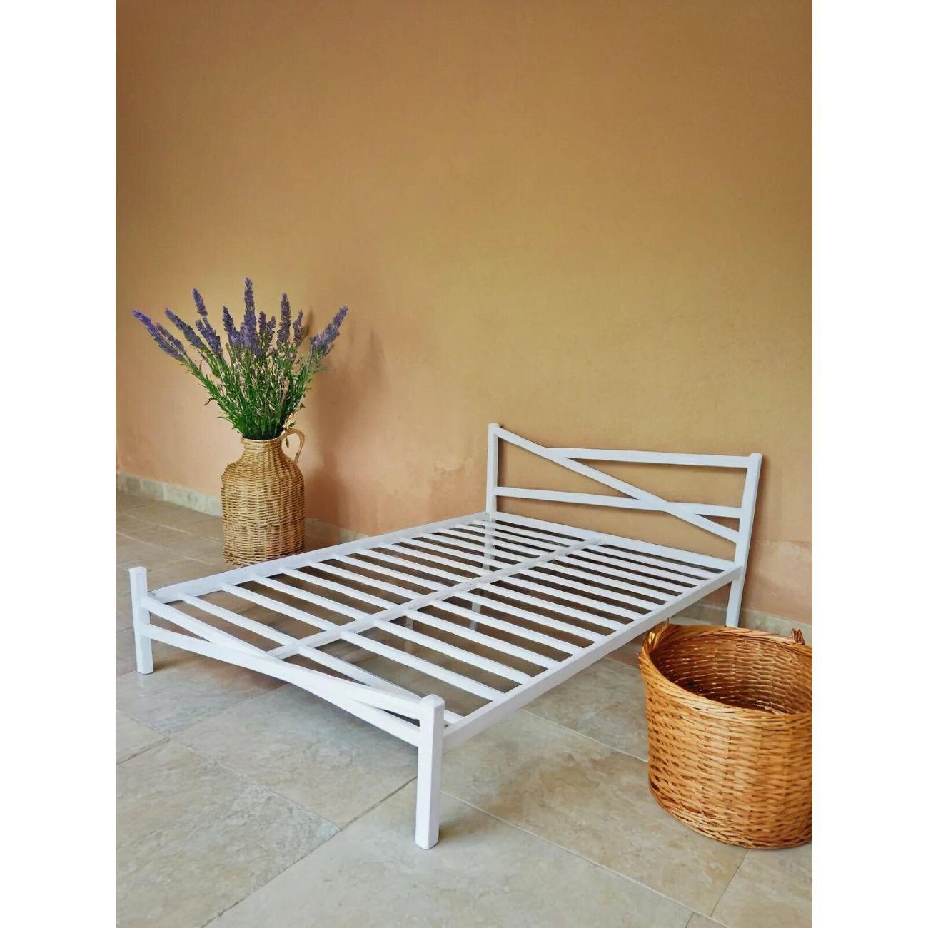 Кровать LOFT Mebel Афина белые