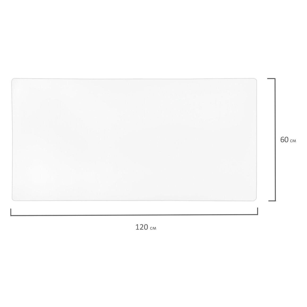 Коврик настольный Brauberg Коврик-подкладка 60*120см BRG, сверхпрочный, 0,8м