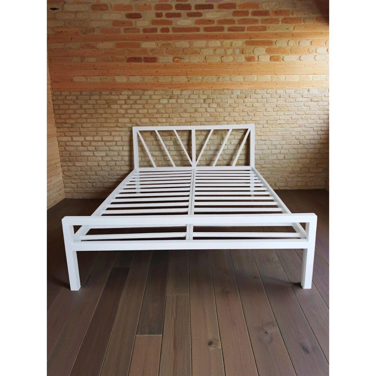 Кровать LOFT Mebel Герда-2 белые